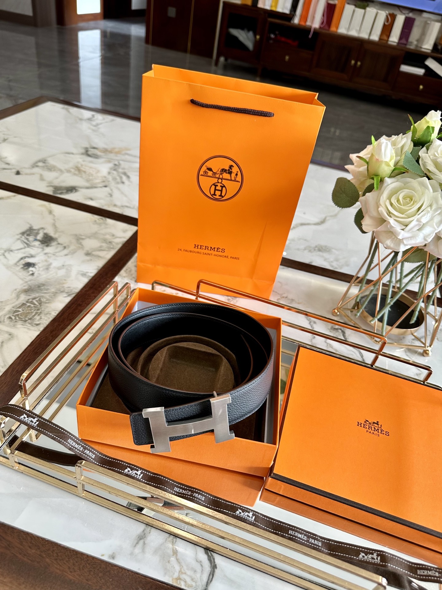 HERMES belt model 08